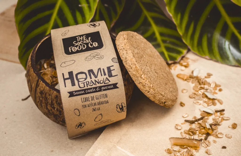 enfoque ecológico en tendencias de diseño de marca con packaging