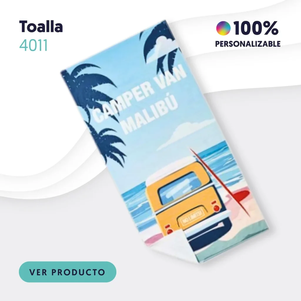 Toallas personalizadas a todo color